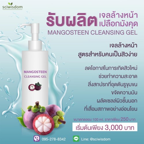 Mangosteen Cleansing Gel 100g. A M